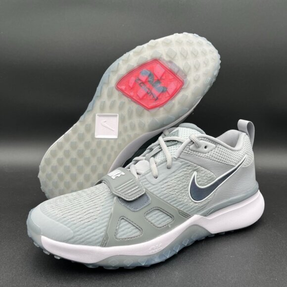 Nike Other - Men's Nike Air Zoom Diamond Elite Turf Gray Baseball Shoes DZ0503-002 Size 10